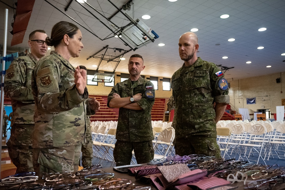 181st IW hosts Slovak Armed Forces during IRT Hoosier Care site visit