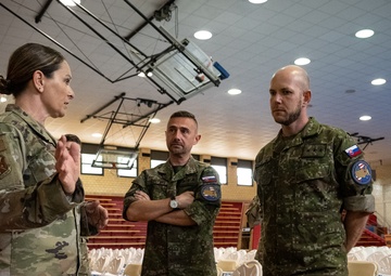 181st IW hosts Slovak Armed Forces during IRT Hoosier Care site visit