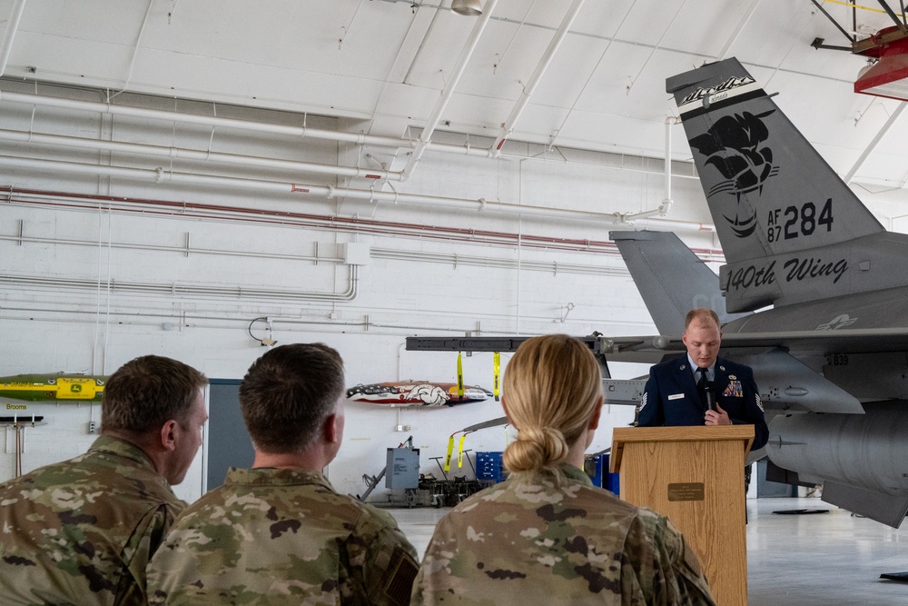 U.S. Air National Guard Chief Master Sgt. Joseph C. Wheeler Promotion