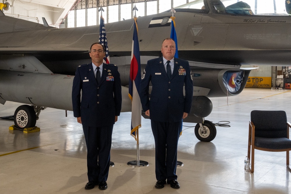 U.S. Air National Guard Chief Master Sgt. Joseph C. Wheeler Promotion