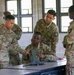 50th Regional Support Group HHC Soldiers practice radio skills during AT