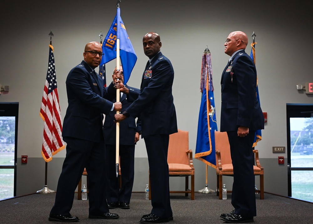 165 AW Change of Command