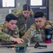 50th Regional Support Group HHC Soldiers practice radio skills during AT