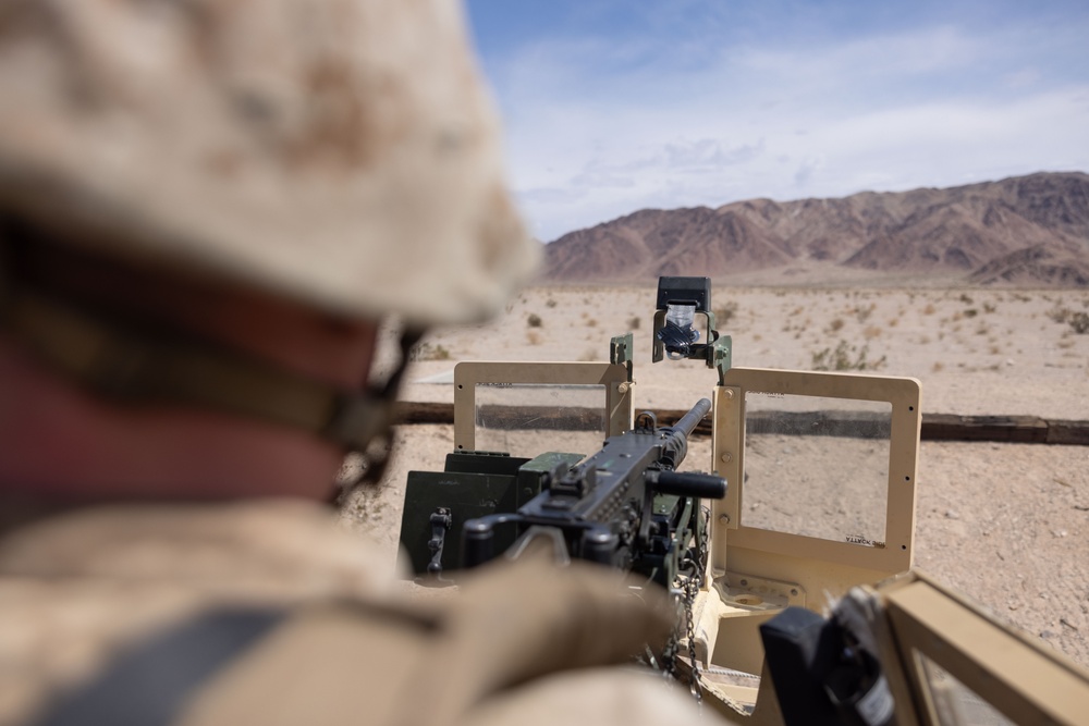 ITX 4-23: Maintenance Service Co. Conducts Machine Gun Range