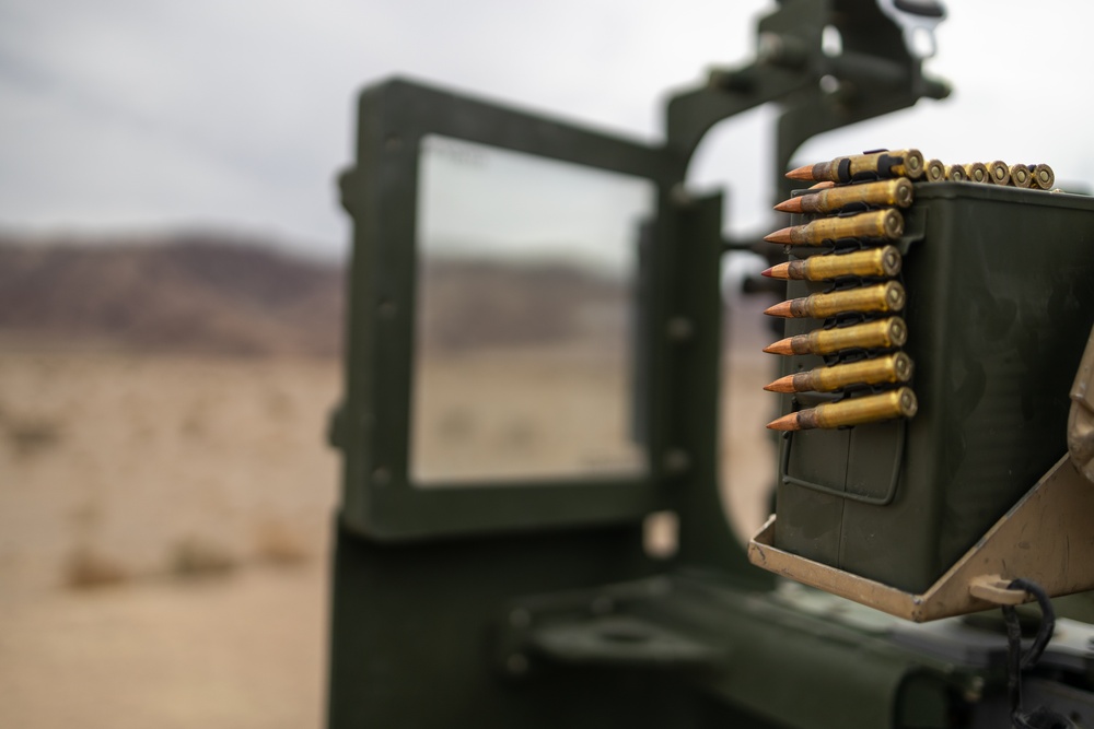 ITX 4-23 Truck Company, 23D Marine Regiment conducts Range 113