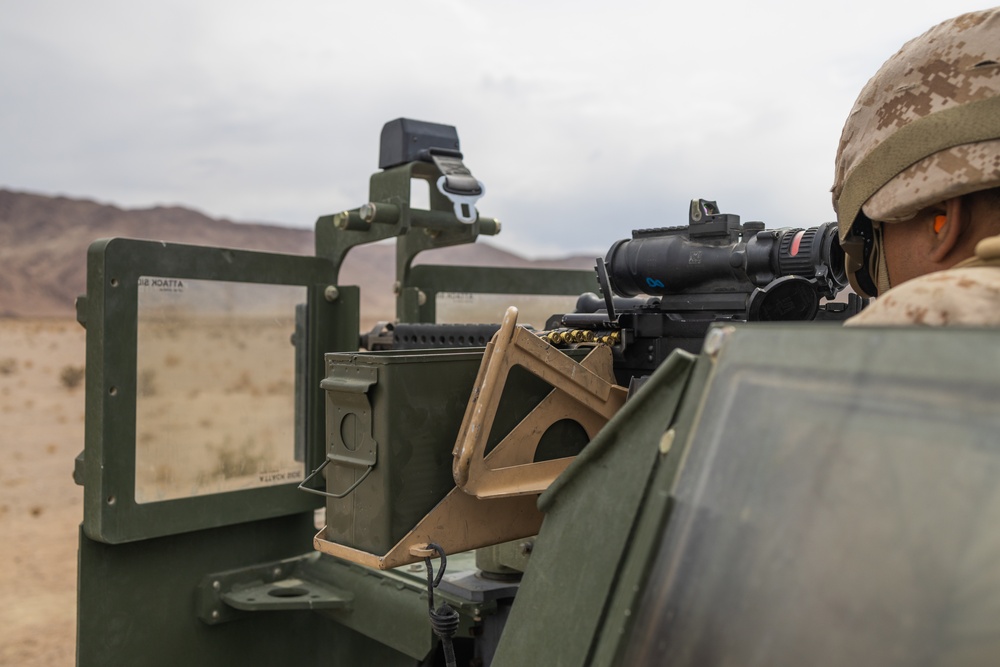 ITX 4-23 Truck Company, 23D Marine Regiment conducts Range 113