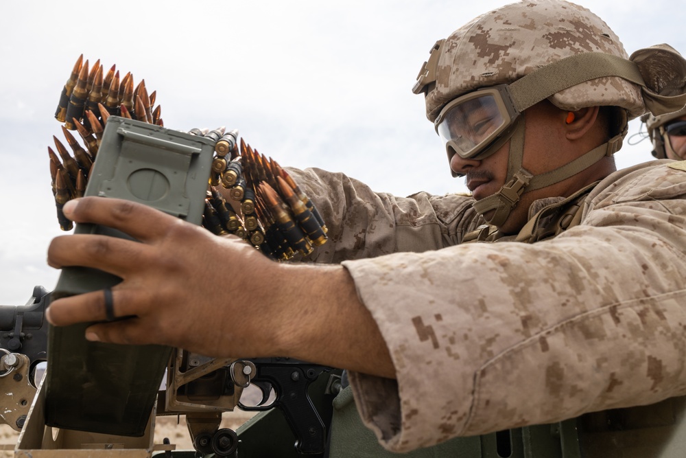 ITX 4-23 Truck Company, 23D Marine Regiment conducts Range 113