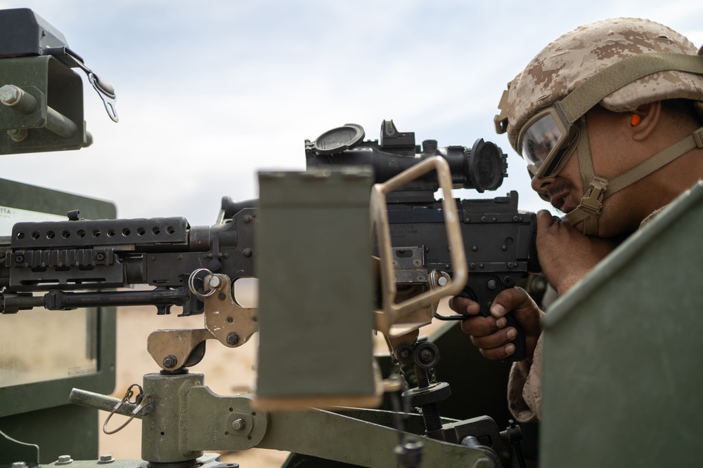 ITX 4-23 Truck Company, 23D Marine Regiment conducts Range 113