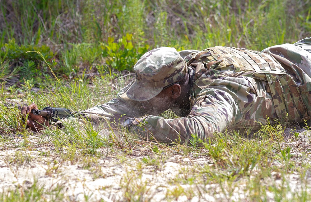 50th Regional Support Group HHC Soldiers refresh Army Warrior Tasks during AT