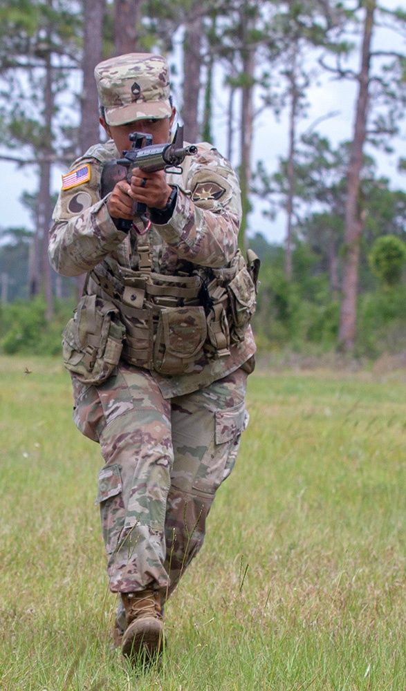 50th Regional Support Group HHC Soldiers refresh Army Warrior Tasks during AT