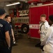 Portland Fire Department Station 3 Invites Sailors on a Ride Along