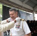 Naval Officers are Made Honorary Knights by the Rosarian Court