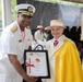 Naval Officers are Made Honorary Knights by the Rosarian Court