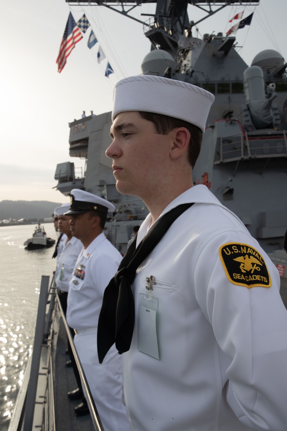 USS John S. McCain Sails to Portland with Sea Cadets