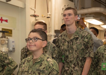 USS John S. McCain Sails to Portland with Sea Cadets