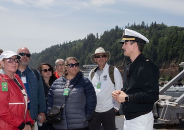 USS John S. McCain sails to portland with Sea Cadets