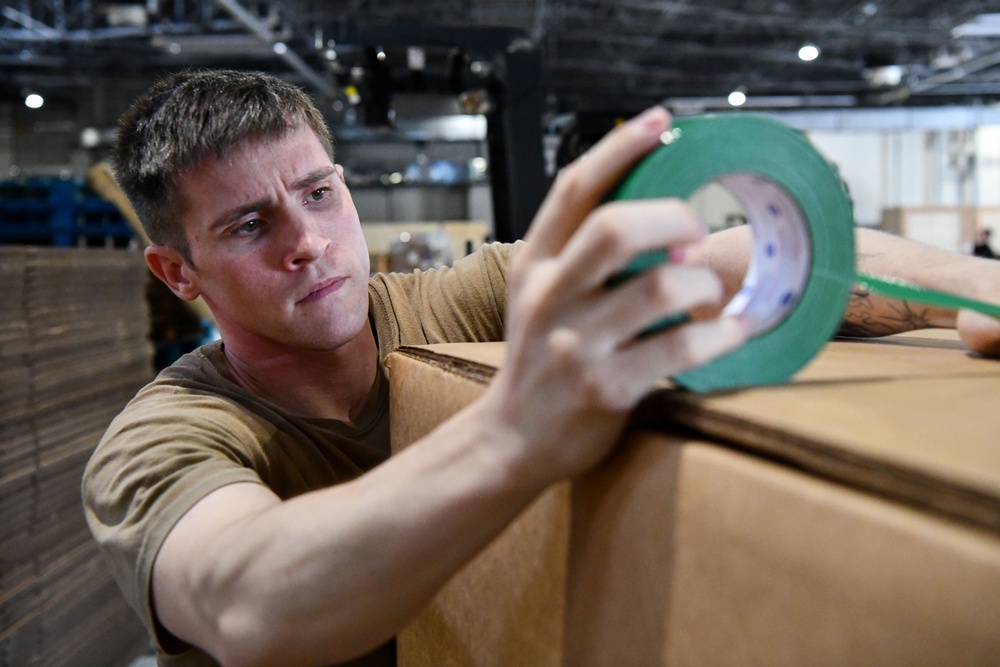 Yokota airlifts supplies to Guam after Typhoon Mawar