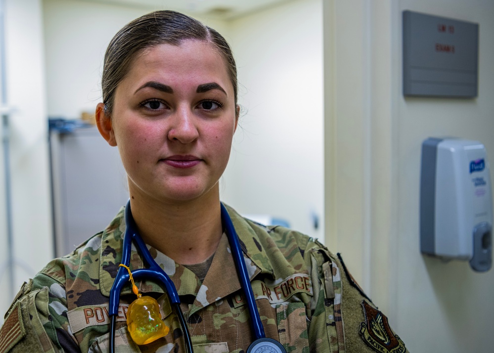 (D)r. Emma Poveromo: Airman selected for M.D. prep program