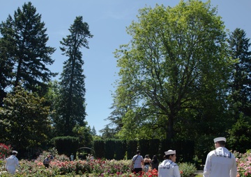 Sailors Visit Iconic Portland Landmarks