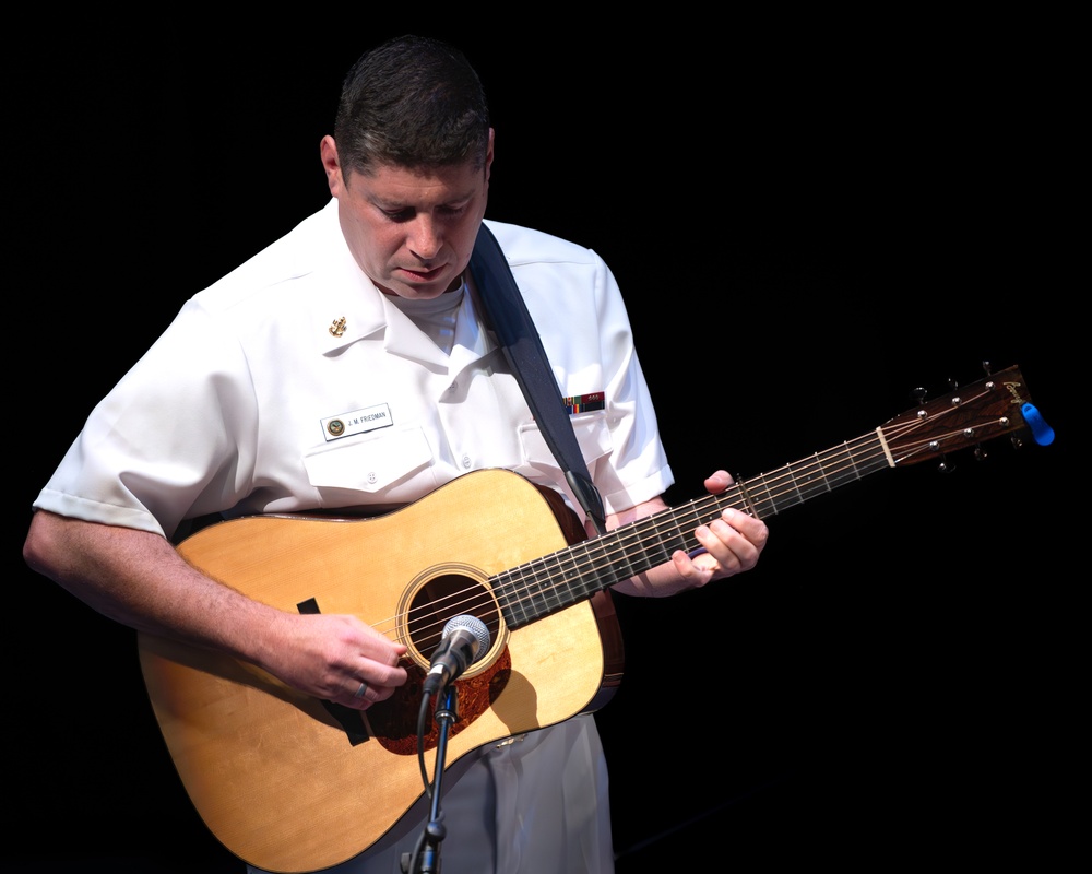 Navy Band Country Current Performs at the National Museum of the Marine Corps