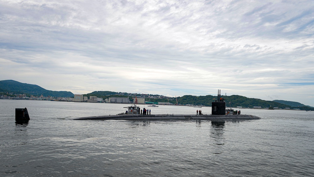 USS Asheville Makes Port Call to Sasebo, Japan