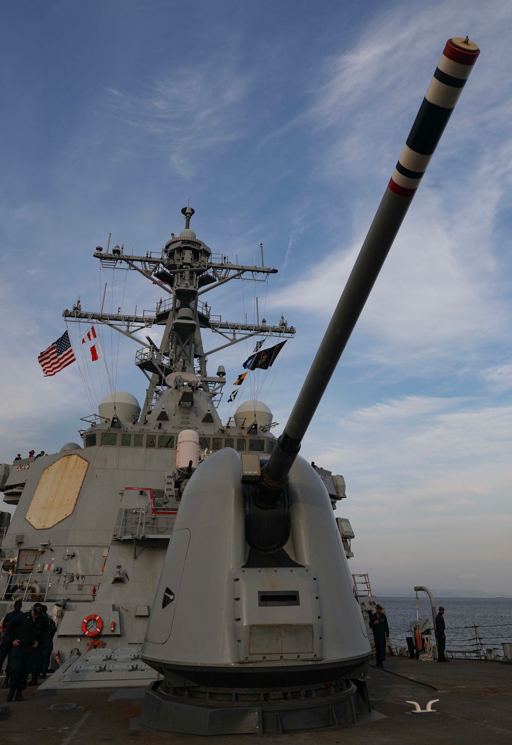 USS Milius (DDG 69) Arrives in Yokosuka, Japan