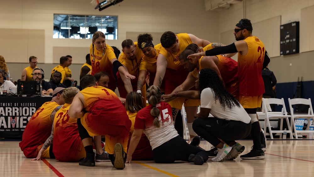 2023 DOD Warrior Games Challenge Team Marine Corps – Sitting Volleyball Prelims Day 2