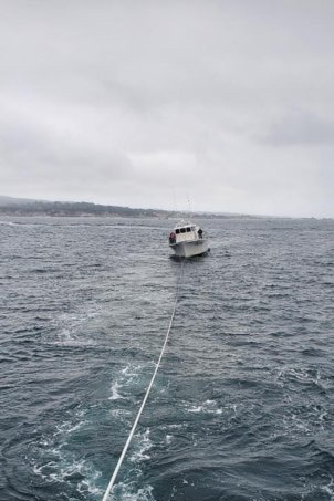 Coast Guard, partners respond to report of vessel fire off California