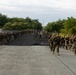 Marines with Combat Logistics Battalion 4 Conduct a Conditioning Hike