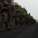 Marines with Combat Logistics Battalion 4 Conduct a Conditioning Hike