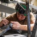 AD3 Givens Installs Swash Plate Scissors on MH-60R Aboard USS Antietam (CG 54)