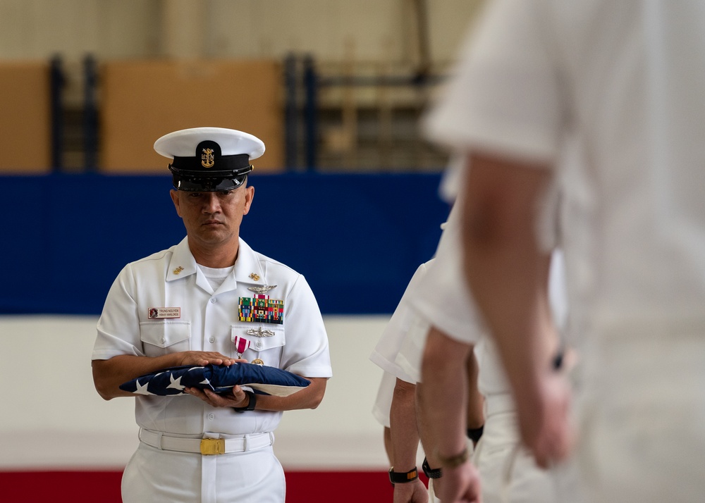 Command Master Chief Trung Nguyen Retirement Ceremony