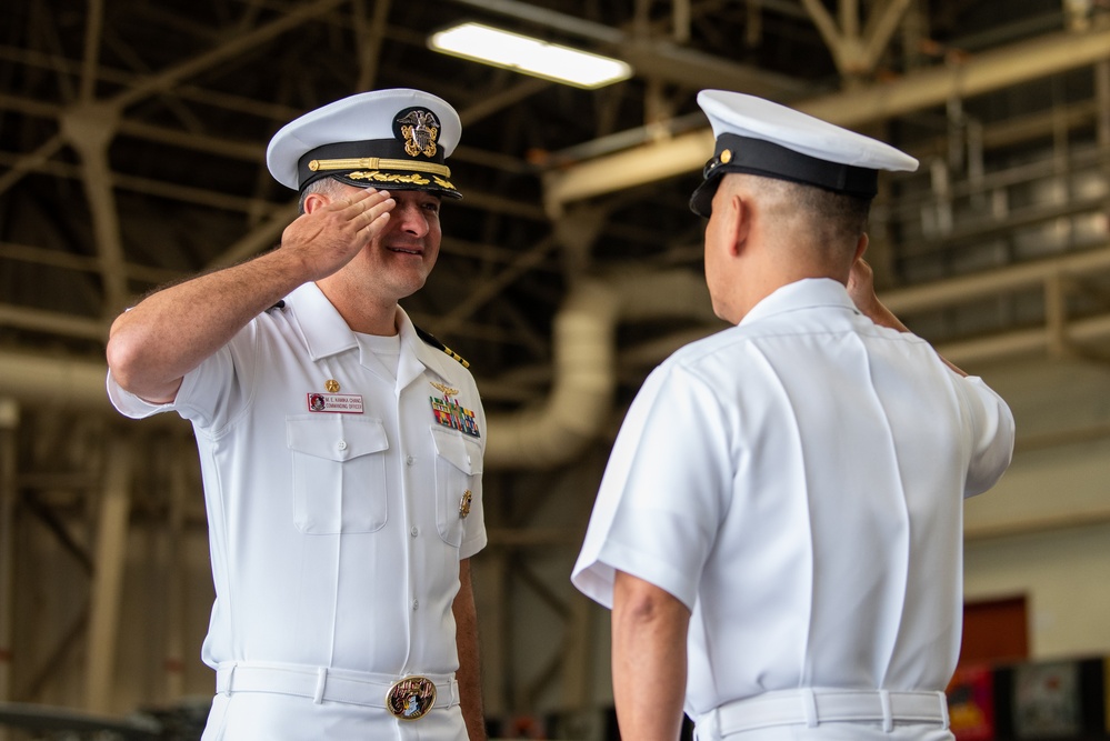 Command Master Chief Trung Nguyen Retirement Ceremony