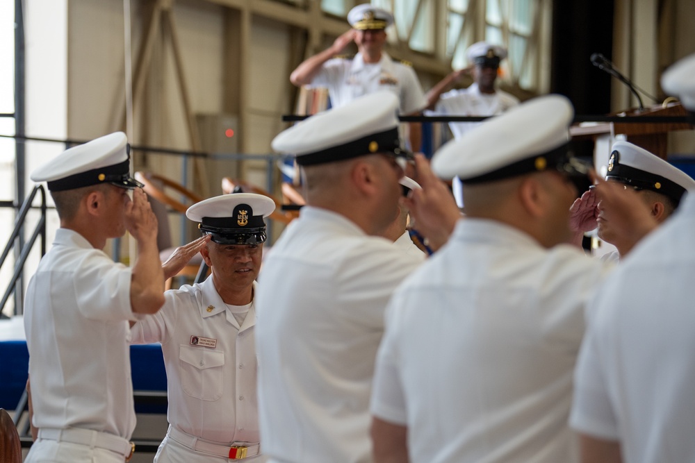 Command Master Chief Trung Nguyen Retirement Ceremony