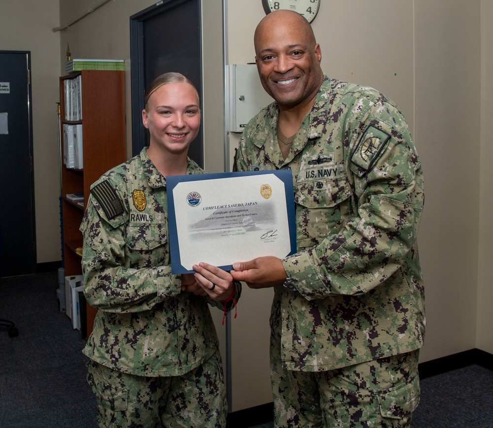 Level II Coxswain Operations and Tactics Course Graduation