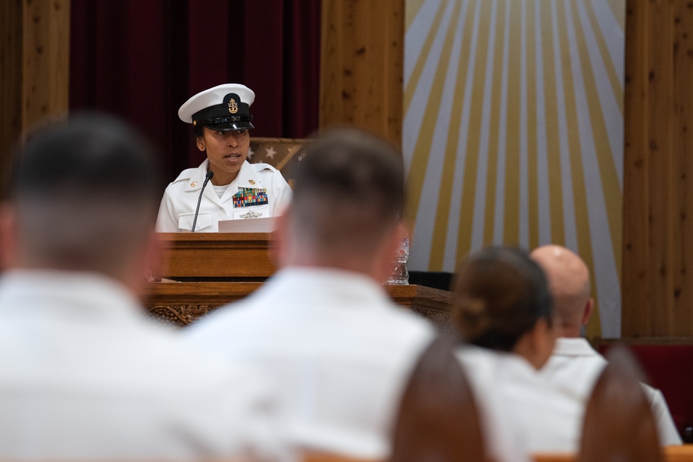 Chief Hospital Corpsman Beatriz Solorio Retirement Ceremony