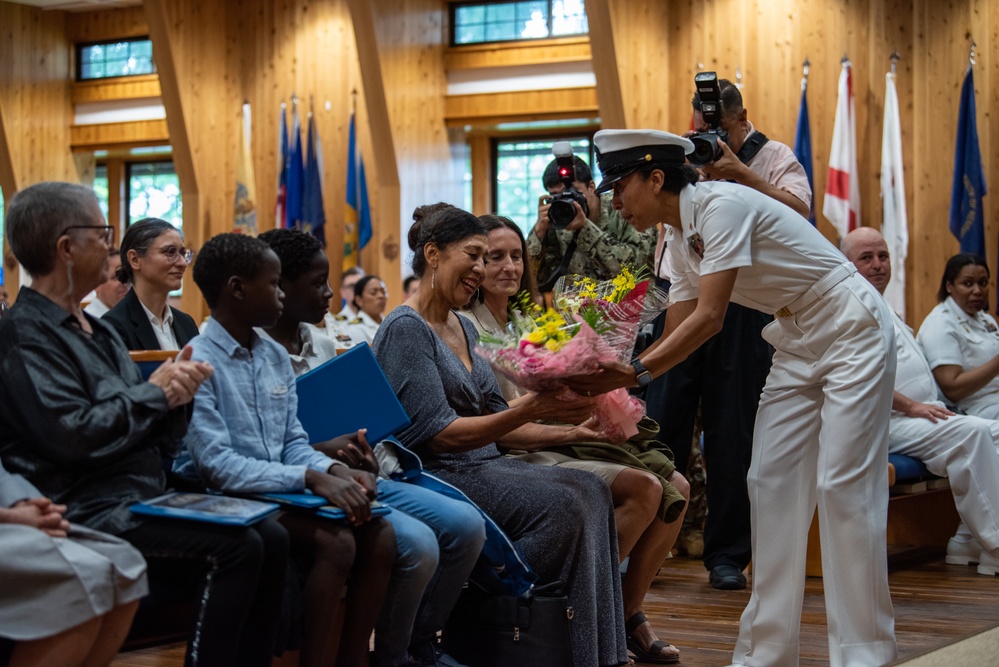 Chief Hospital Corpsman Beatriz Solorio Retirement Ceremony