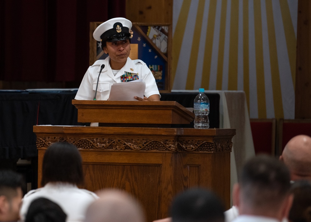 Chief Hospital Corpsman Beatriz Solorio Retirement Ceremony