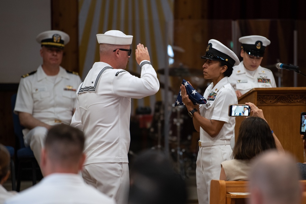 Chief Hospital Corpsman Beatriz Solorio Retirement Ceremony