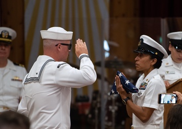 Chief Hospital Corpsman Beatriz Solorio Retirement Ceremony