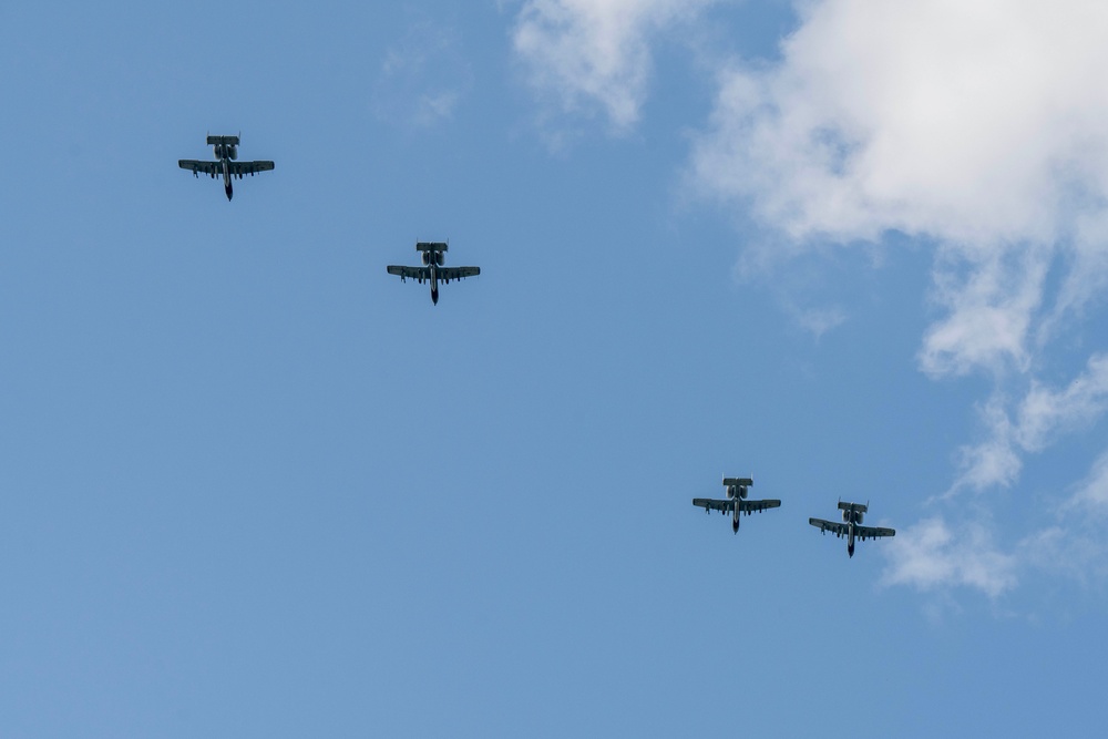 124th Warthogs Arrived at Exercise Air Defender