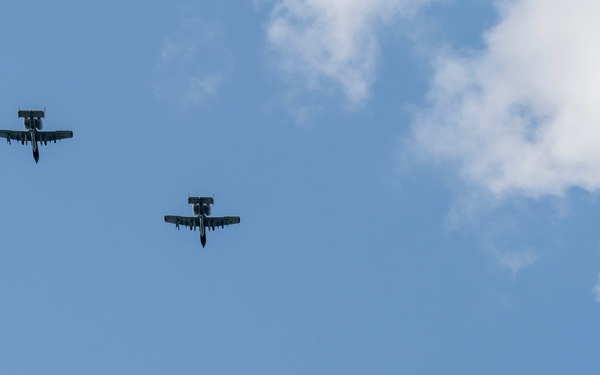 124th Warthogs Arrived at Exercise Air Defender