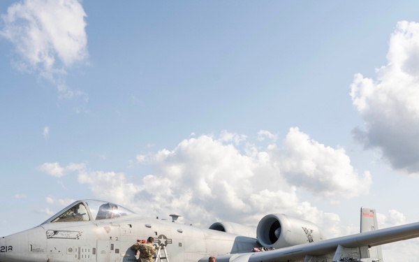 124th Warthogs Arrived at Exercise Air Defender