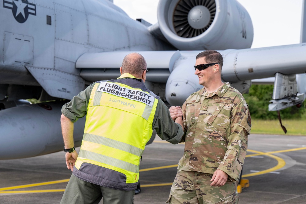124th Watthogs Arrived at Exercise Air Defender