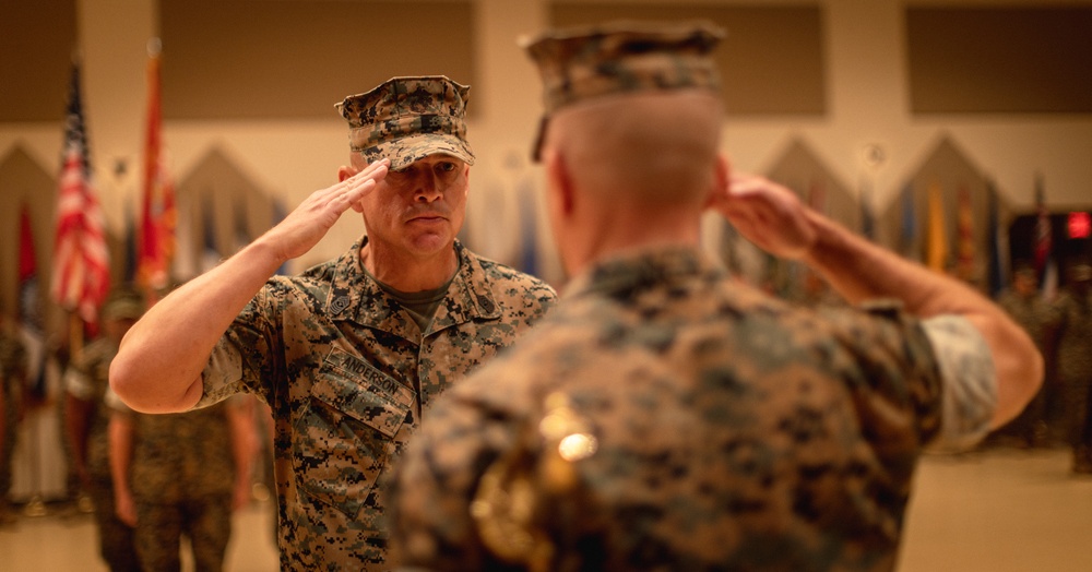 SgtMaj Drechsler relieved, SgtMaj Anderson appointed new senior enlisted leader of H&amp;S Bn, MCIPAC