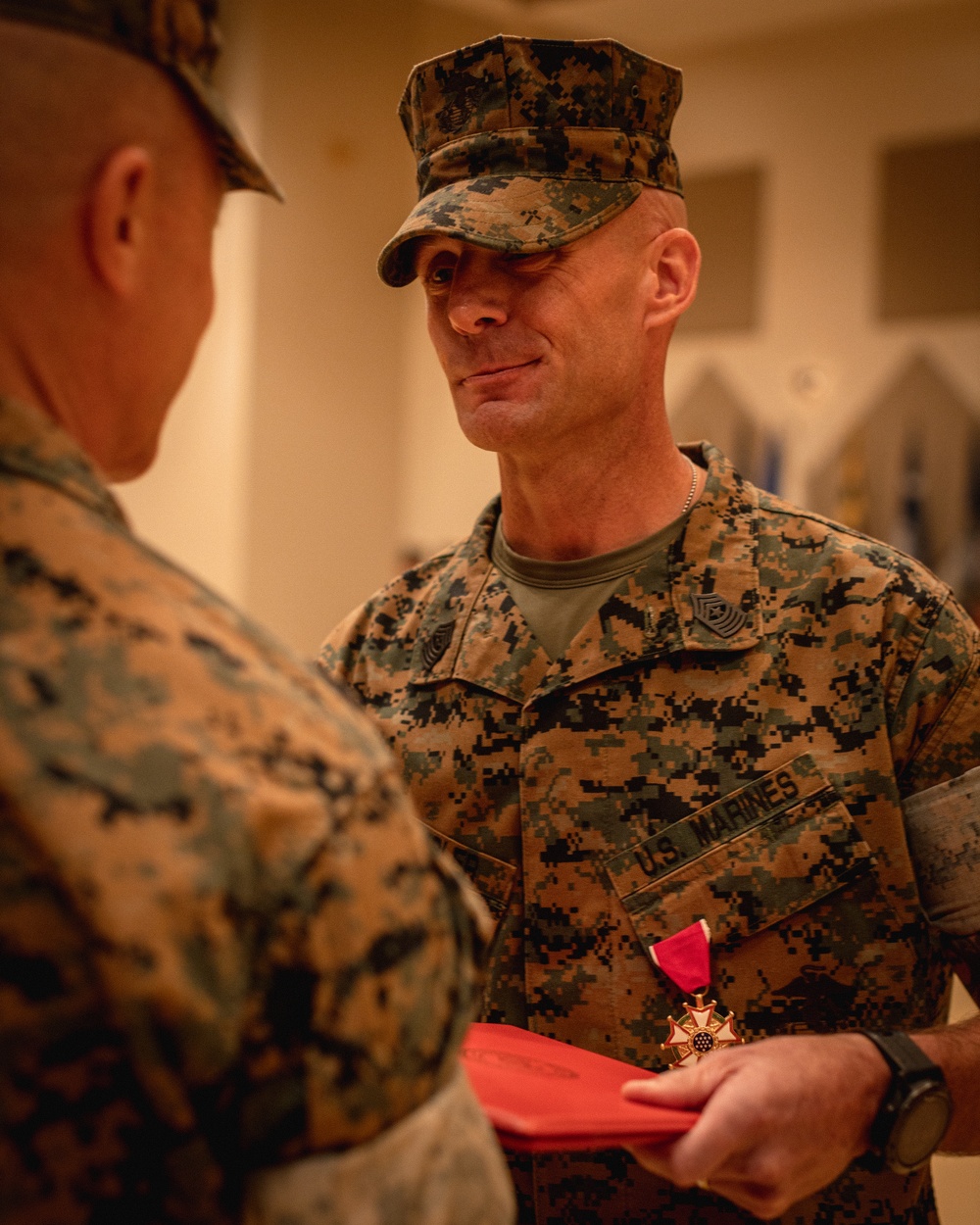 SgtMaj Drechsler relieved, SgtMaj Anderson appointed new senior enlisted leader of H&amp;S Bn, MCIPAC