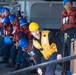 USS Normandy Conducts a Replenishment-at-Sea