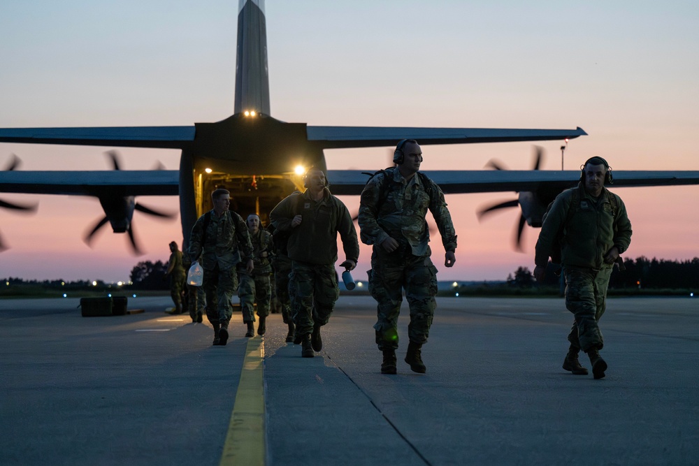 124th Arrives for Exercise Air Defender 2023