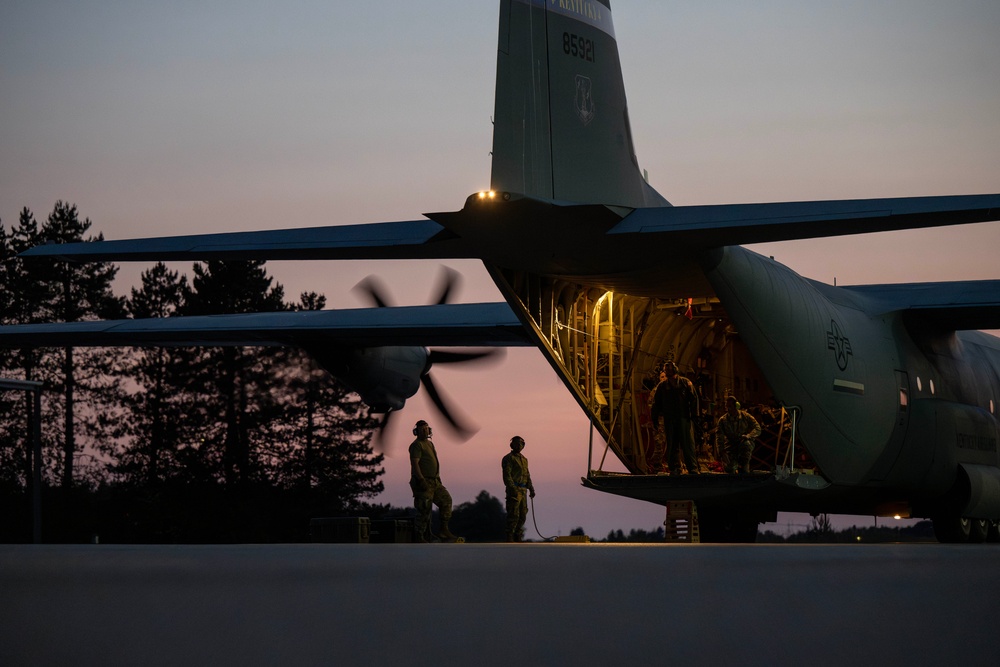 124th Arrives for Exercise Air Defender 2023