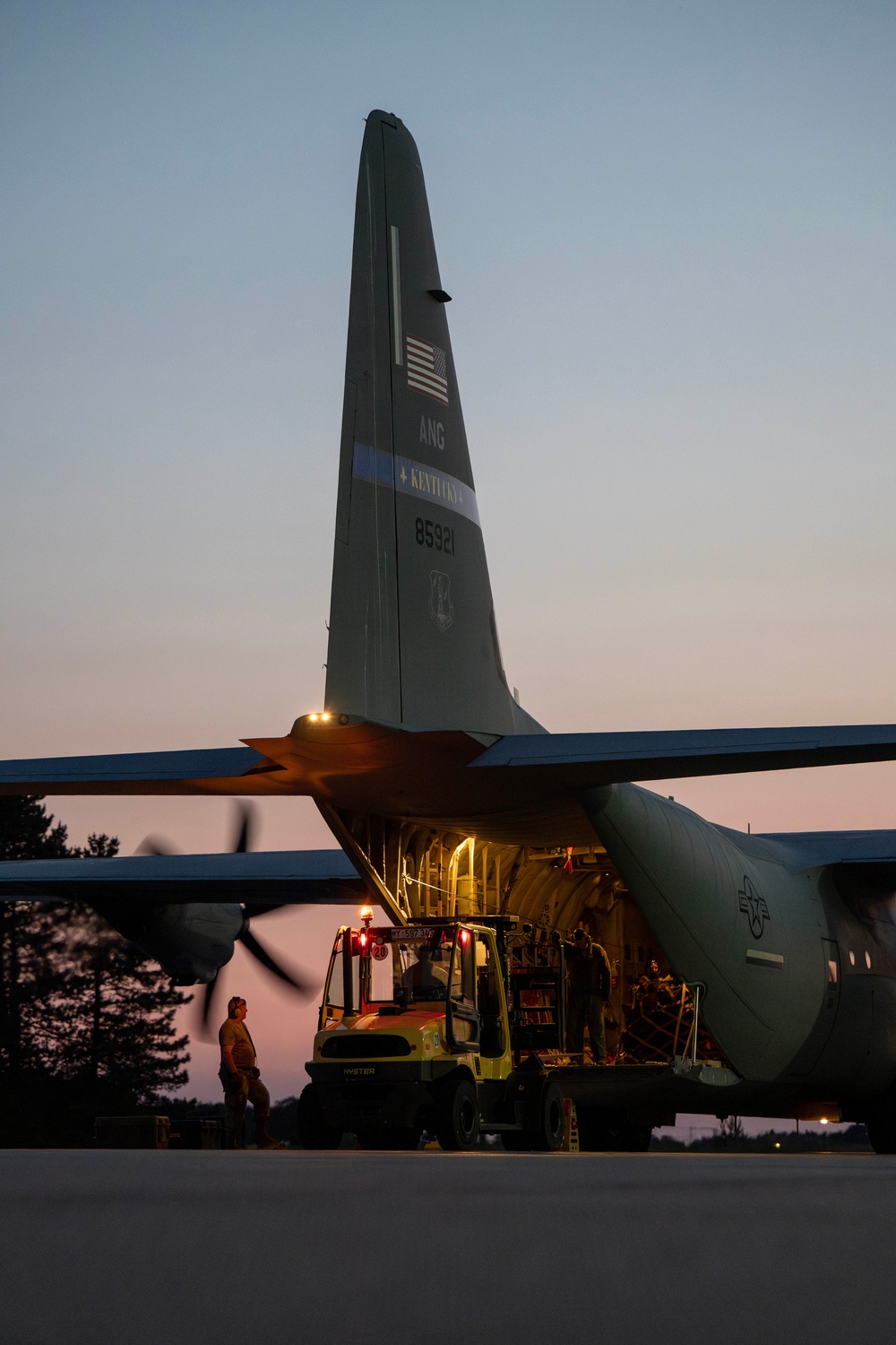 124th Arrives for Exercise Air Defender 2023